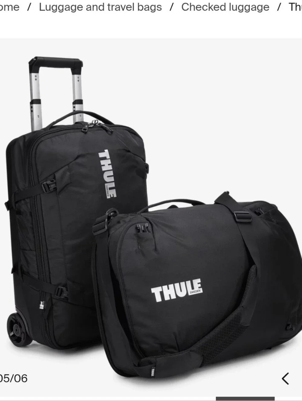 Thule Subterra wheeled duffel bag 55cm/22